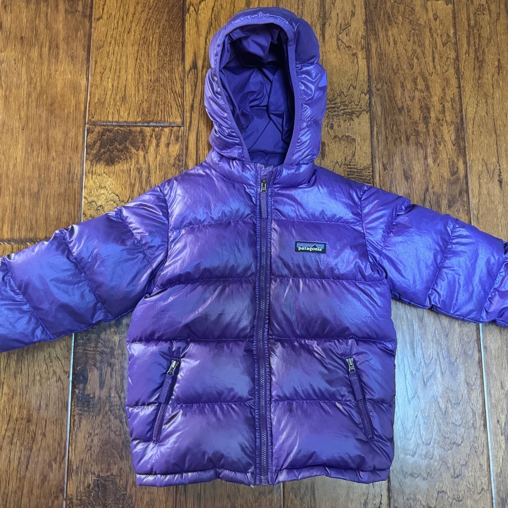 Patagonia Kids Hi-Loft Insulated Hooded Jacket - Size 5T